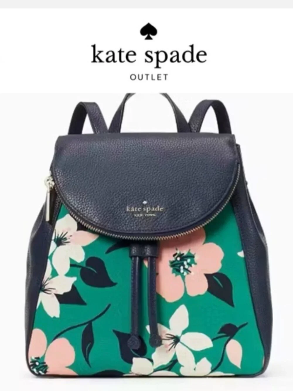 Kate Spade Leila Medium Backpack in Lily Blooms